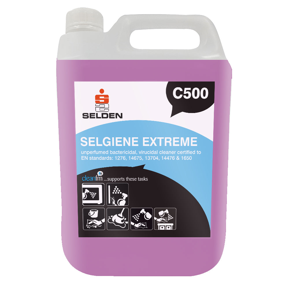 Selden Selgiene Extreme Bactericidal Cleaner & Sanitiser 5L