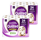 Gentille Quilted 3ply Toilet Rolls – 2 Packs of 24 (48 Rolls)