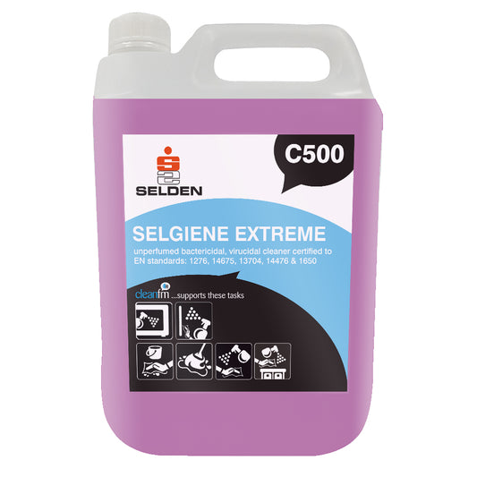 Selden Selgiene Extreme Bactericidal Cleaner & Sanitiser 5L
