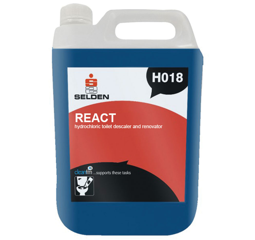 Selden React Hydrochloric Toilet Descaler/Renovator