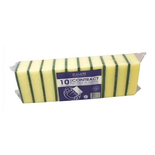 Sponge Scourers 10 Pack