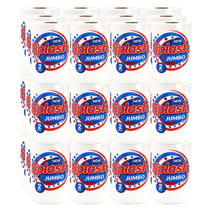 Splash Jumbo 2ply Kitchen Rolls (12 Rolls)