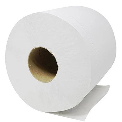2 Ply White 150m 175mm Centrefeed - Flat Sheet