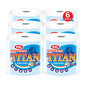 Titan XXL 2ply Jumbo Kitchen Rolls (6 Rolls)