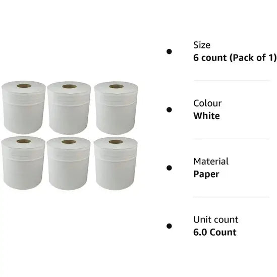 2 Ply White 500 Sheet Centrefeed - Laminated Embossed