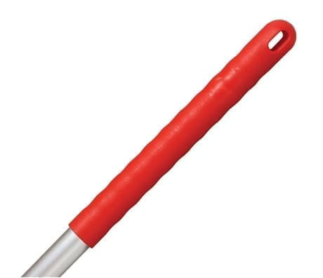 Red Aluminium Mop Handle